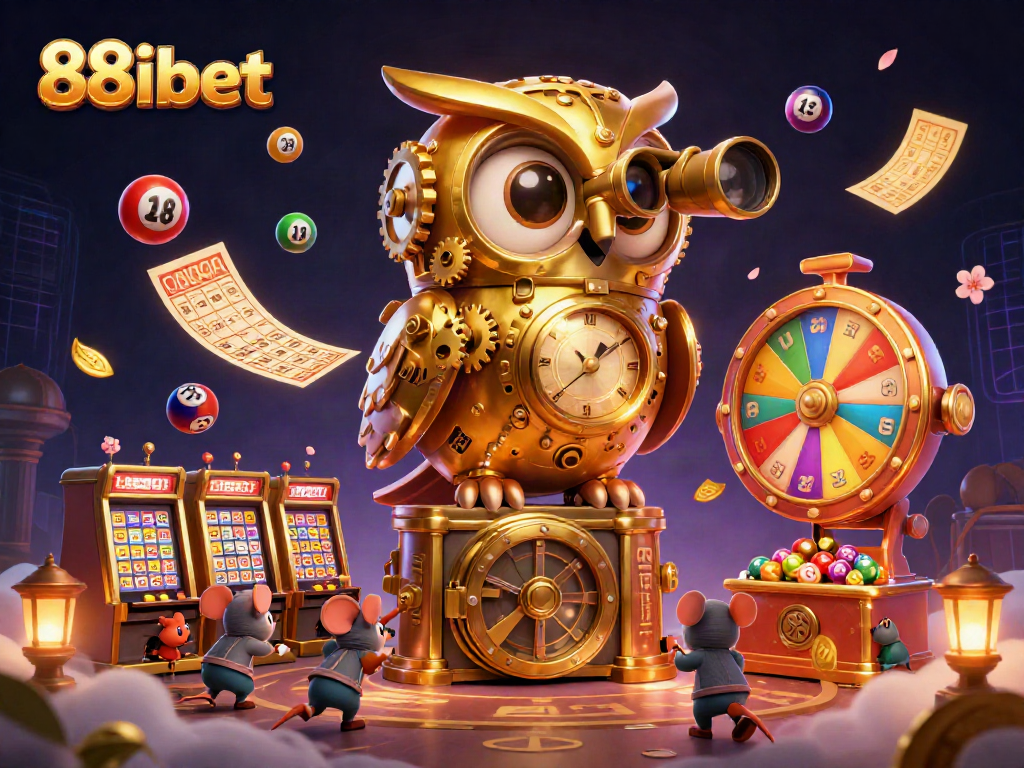 Engage in thrilling gameplay at 88ibet with an enchanting casino scene filled with exciting elements.