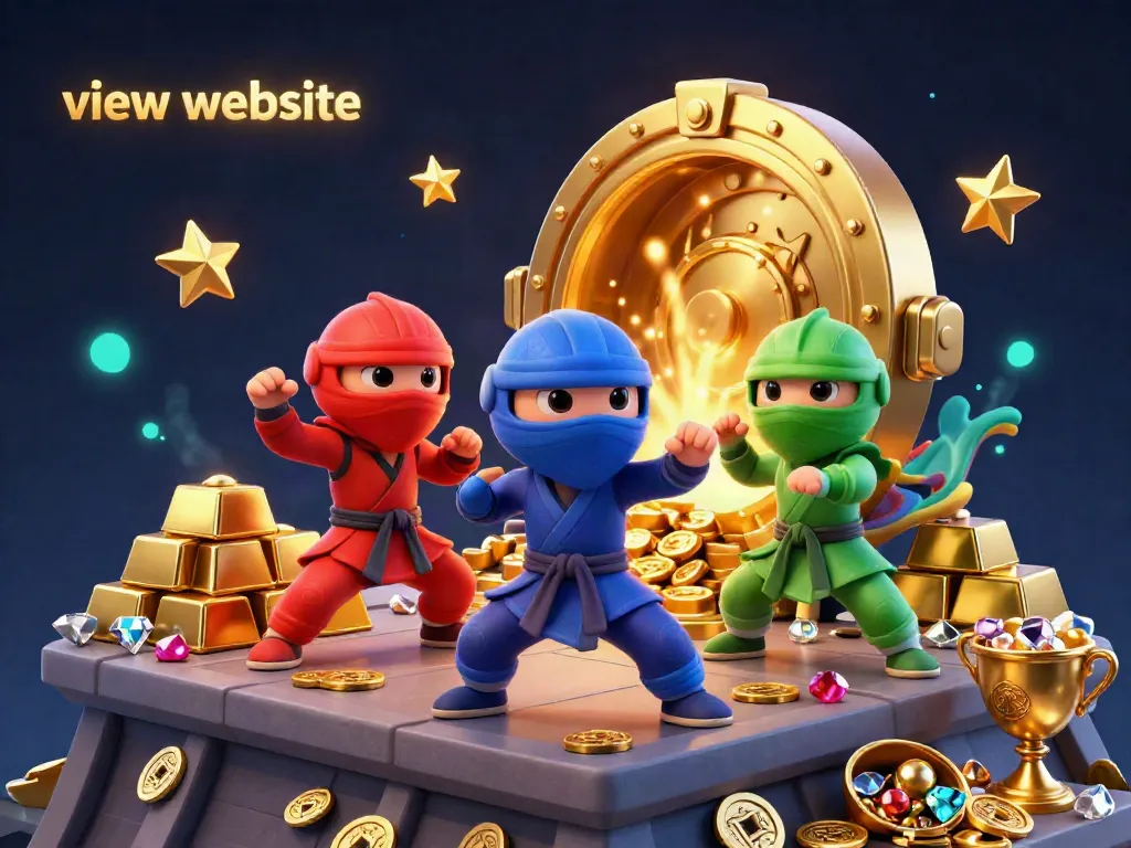 Engage in thrilling martial arts action as you view website highlights of exciting casino games and rewards.