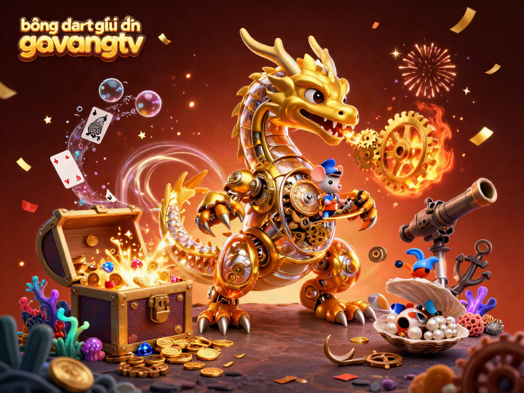 Enjoy thrilling bóng đá trực tuyến gavangtv action through vibrant 3D illustration.